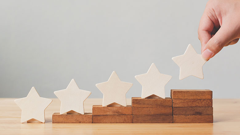 Stars on stairs image
