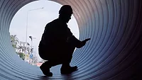 worker in confined space