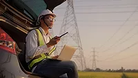 lone worker in radio contact