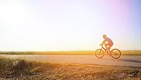 biking in summer heat
