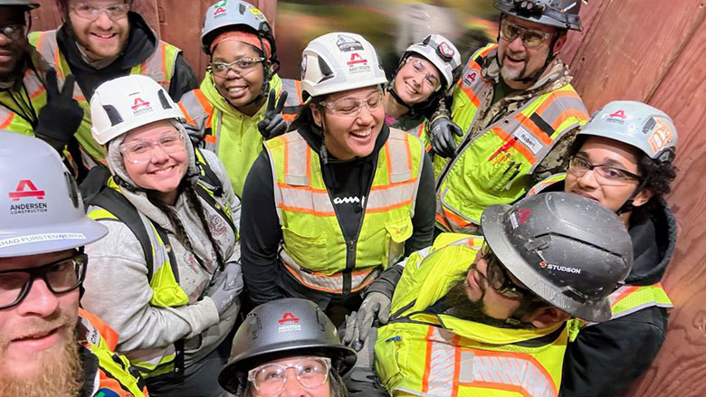 Andersen Construction employees