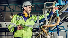 monitoring a gas line