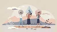 This image illustrates the concept of an "echo chamber" or a workplace environment defined by a lack of diversity in perspectives
