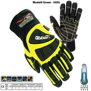 Insulated oilfield glove