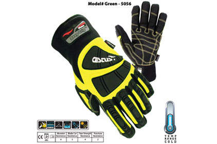 Insulated oilfield glove