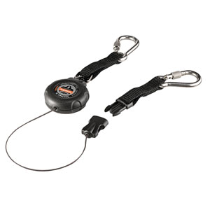 Retractable tool lanyards