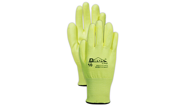 High-visibility work gloves 