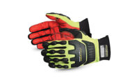 High visibility  impact-resistant gloves