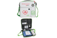 AED & emergency oxygen in wall case