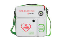 AED & EMERGENCY OXYGEN  IN WALL CASE