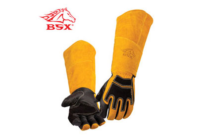 Stick welding glove  