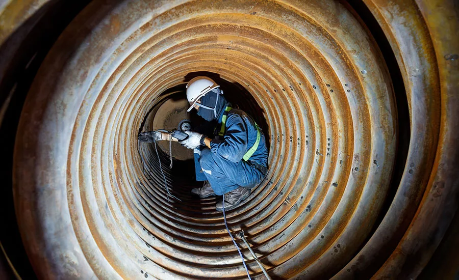 lone worker in confined space