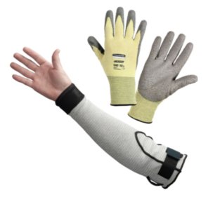 Jackson Safety G60 EN Level 5 Polyurethane Coated Cut Resistant Gloves 43246 6 PR/Bag 1 Pair/Vending Pack 2 Bags/Case Kimberly-Clark Professional Small Black