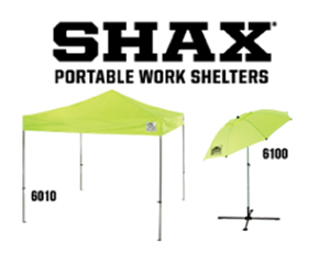 SHAX portable work shelters