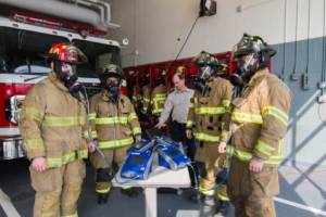 FitPro testing with firefighters