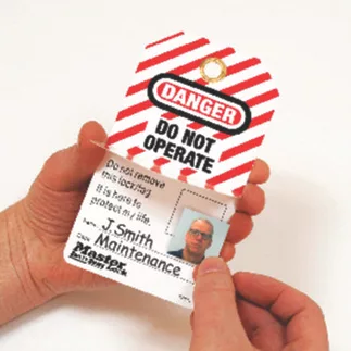 Self-Laminating Photo ID Tags
