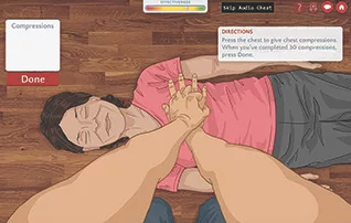First Aid/CPR/AED Simulation Learning