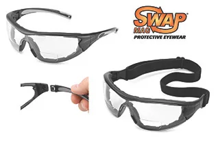Swap MAG Bifocal Safety Eyewear Solution