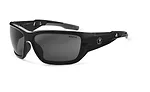 Ergodyne Corporation's Skullerz Baldr Smoke Safety Glasses w/ Fog-Off