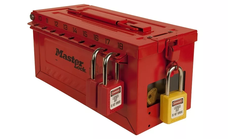 The Master Lock Company's S600 Portable Group Lock Box w/ Key Window