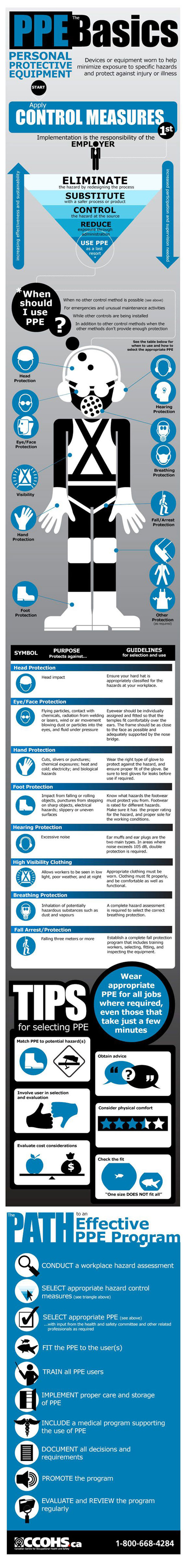 PPE Infographic: PPE - The Basics