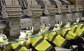 Radians embroidered products