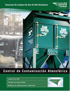 Camfil Farr APC publishes Spanish language dust colleciton capabilities brochure