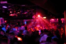 nightclub scene