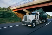 Waste management truck