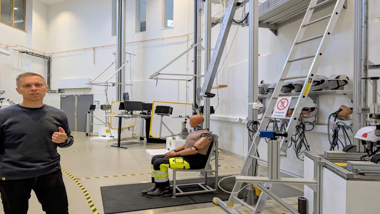 Mips Sweden test lab tour
