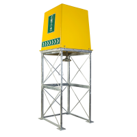 Emergency Overhead Tank Shower by Haws