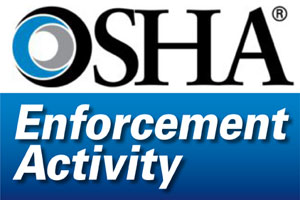 OSHA enforcement activity