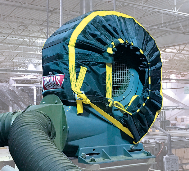 Stroud custom designed ballistic containment blankets | 2017-06-16 | ISHN