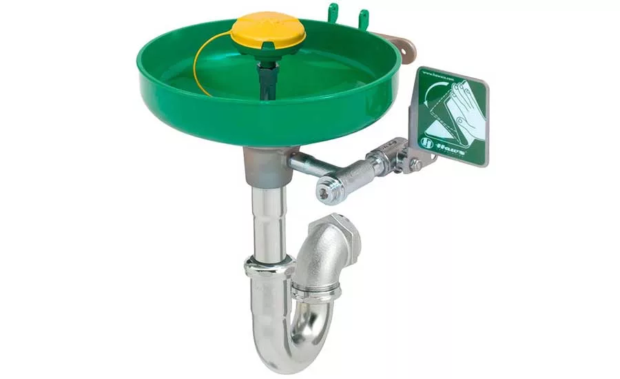 Haws wall mount eyewash