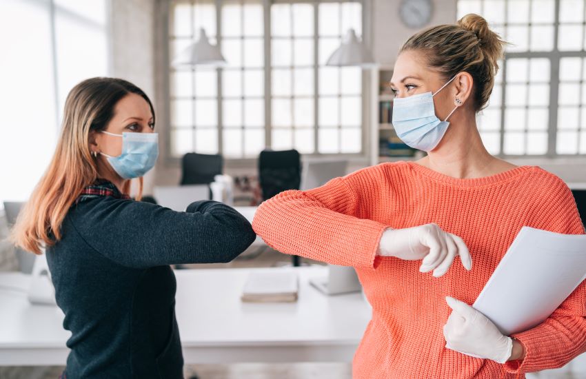 Face masks in the workplace